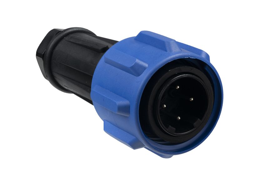Bulgin Circular Connector, 4 Contacts, Cable, Standard Connector, Plug, Male, IP68, Buccaneer 900 Series