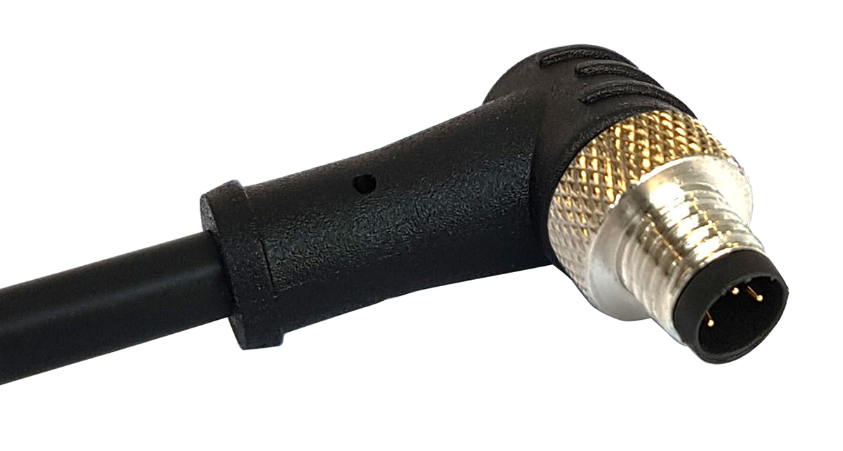 Bulgin Male M8 to Unterminated M8 Sensor Actuator Cable