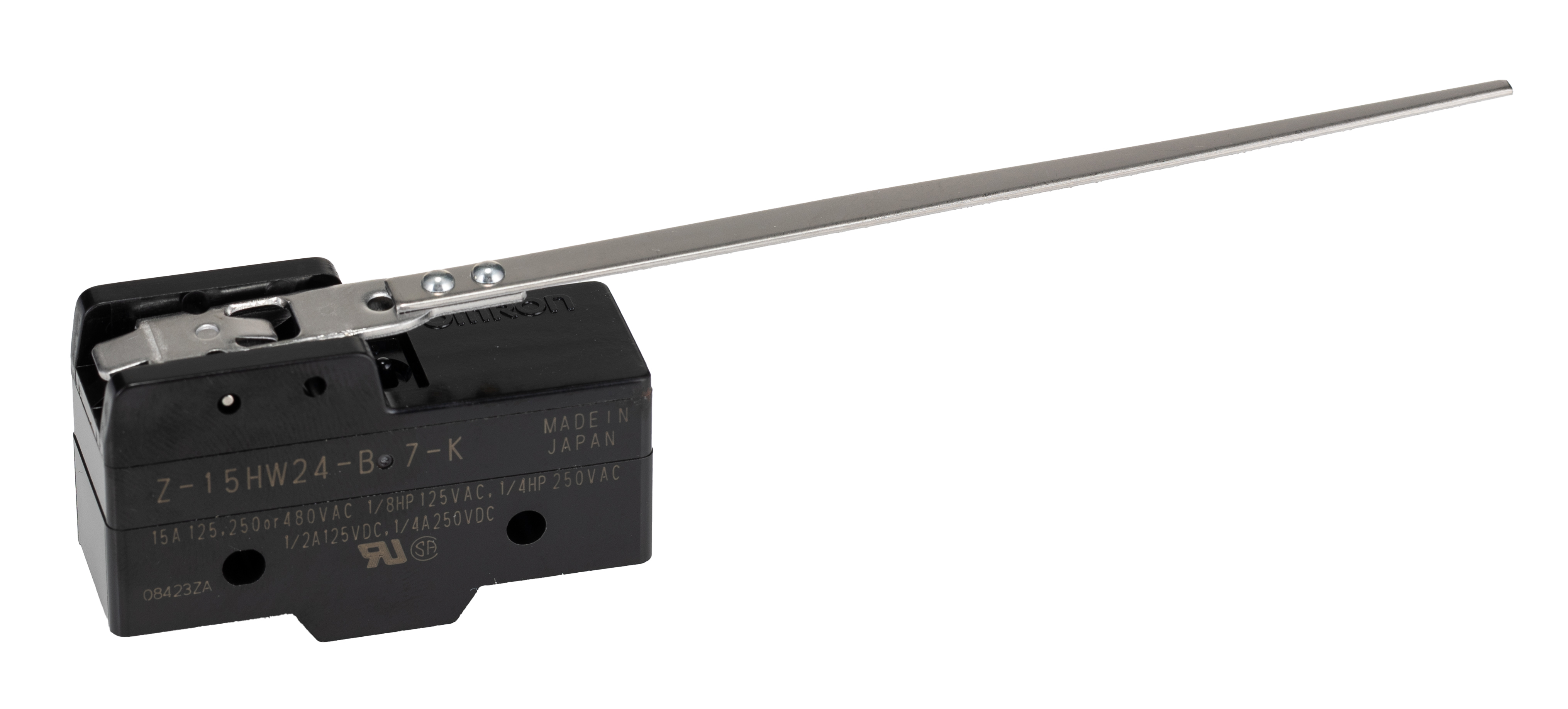 Omron Z Series Lever Limit Switch, NO/NC, IP00, SPDT, 480V ac ac Max, 15A Max