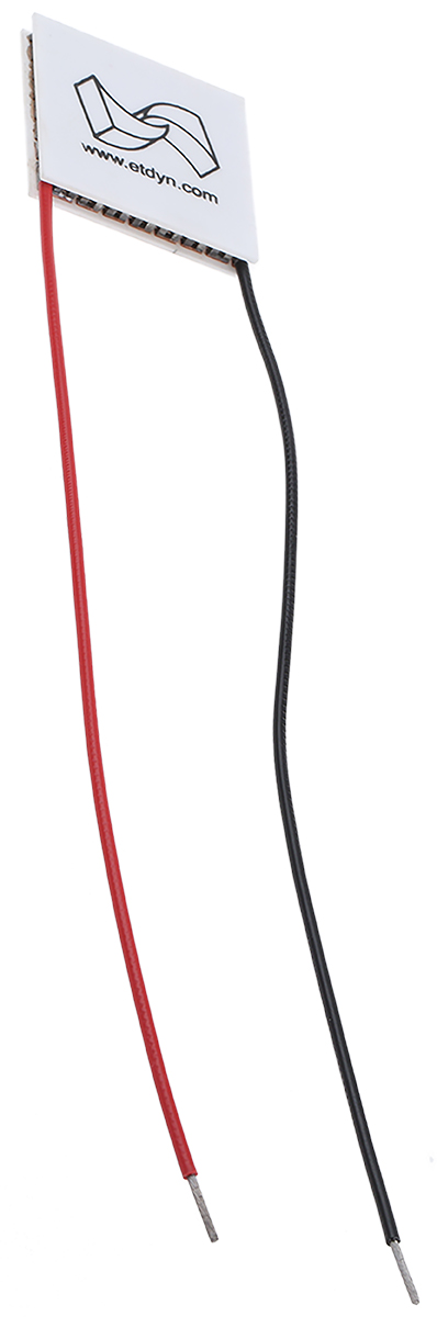 European Thermodynamics Peltier Module, 2.8W, 590mA, 9.4V, 30 x 30mm