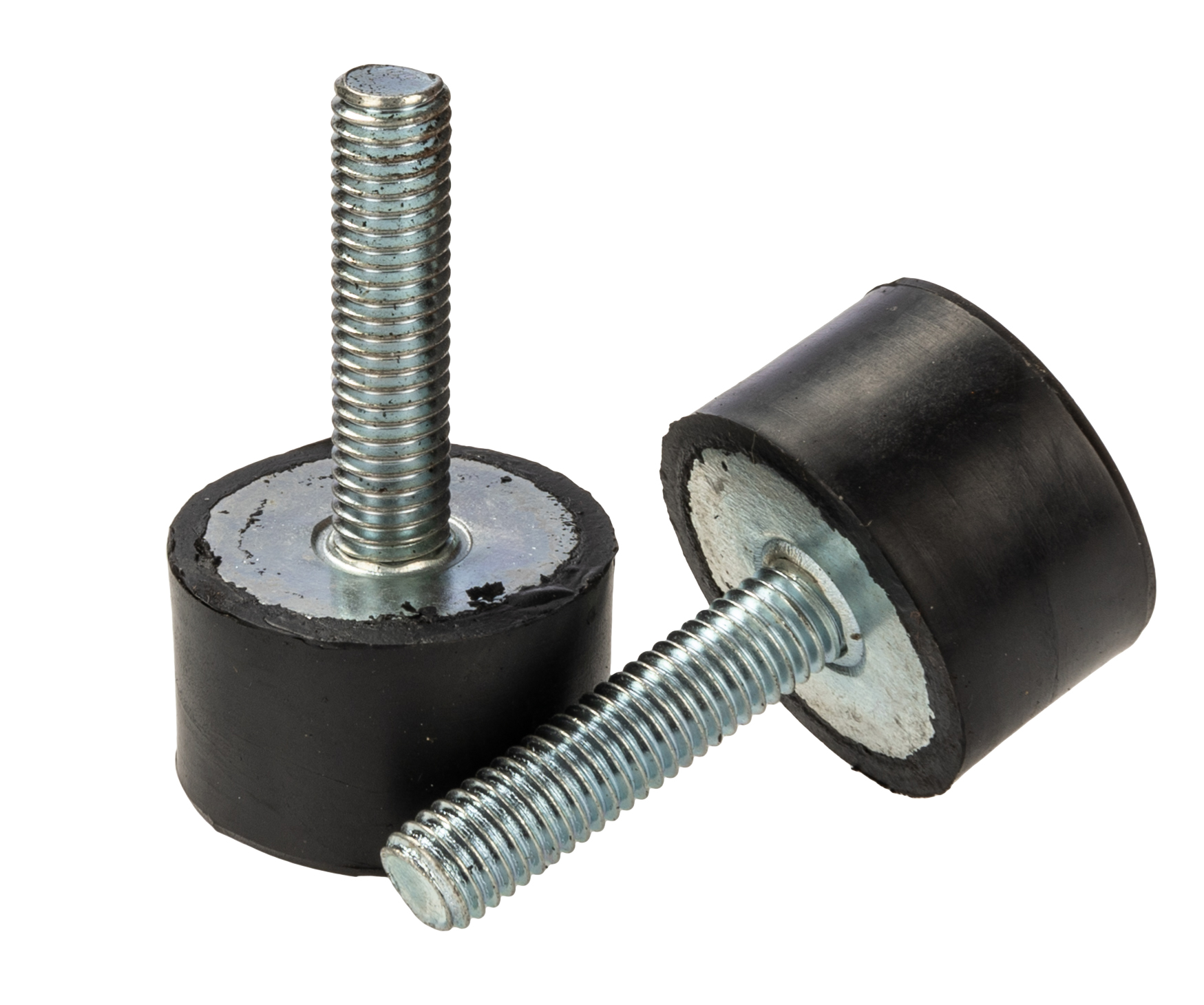 RS PRO M8 Anti Vibration Mount, Male Buffer Foot with 72kg Compression Load