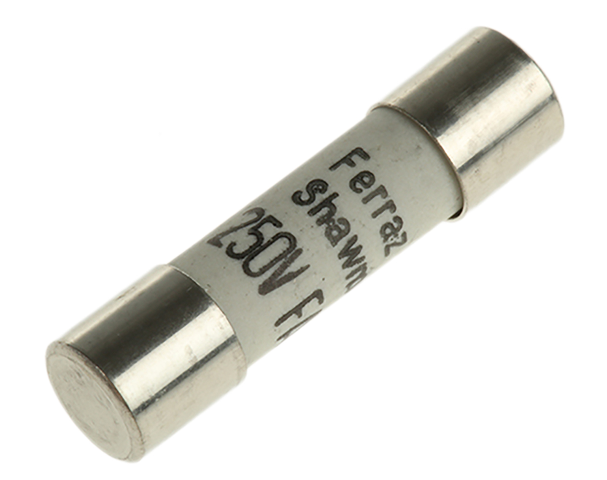 Mersen 6.3A FA Ceramic Cartridge Fuse, 5 x 20mm