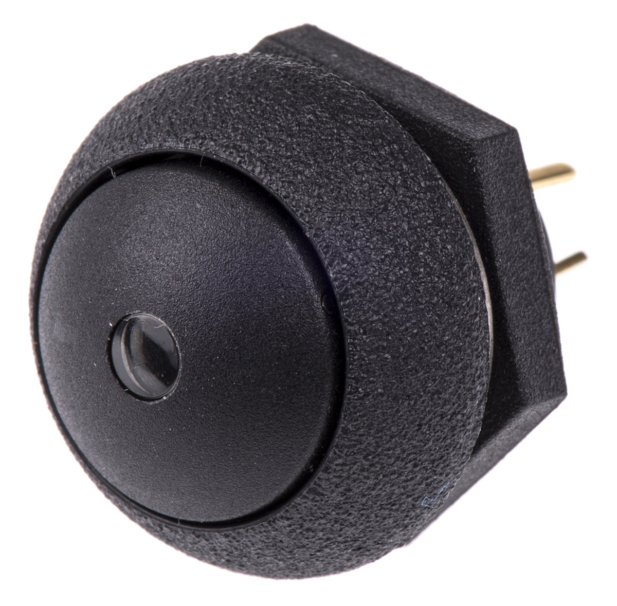 Otto Illuminated Push Button Switch, Momentary, Panel Mount, SPDT, Green LED, 28V dc, IP68S