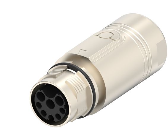 TE Connectivity Circular Connector, 9 Contacts, Cable, Standard Connector, Plug, Male, IP67, Speedtec 917 Series