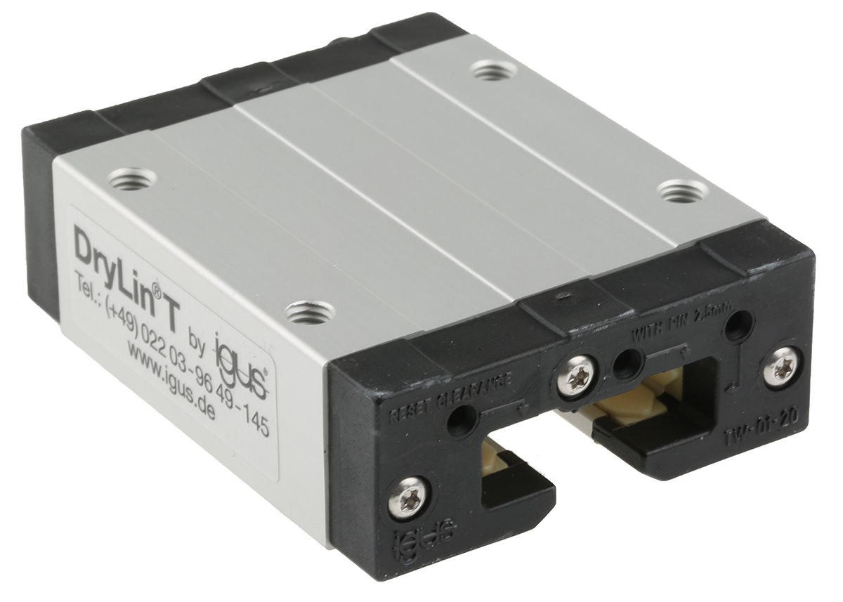 Igus Linear Guide Carriage T, 20mm Rail Width