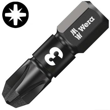 Wera Impact Bit Set 10 Pieces, Pozidriv