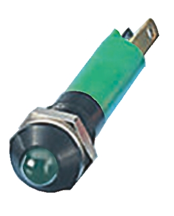 CML Innovative Technologies Green Panel Mount Indicator, 12V, 8mm Mounting Hole Size