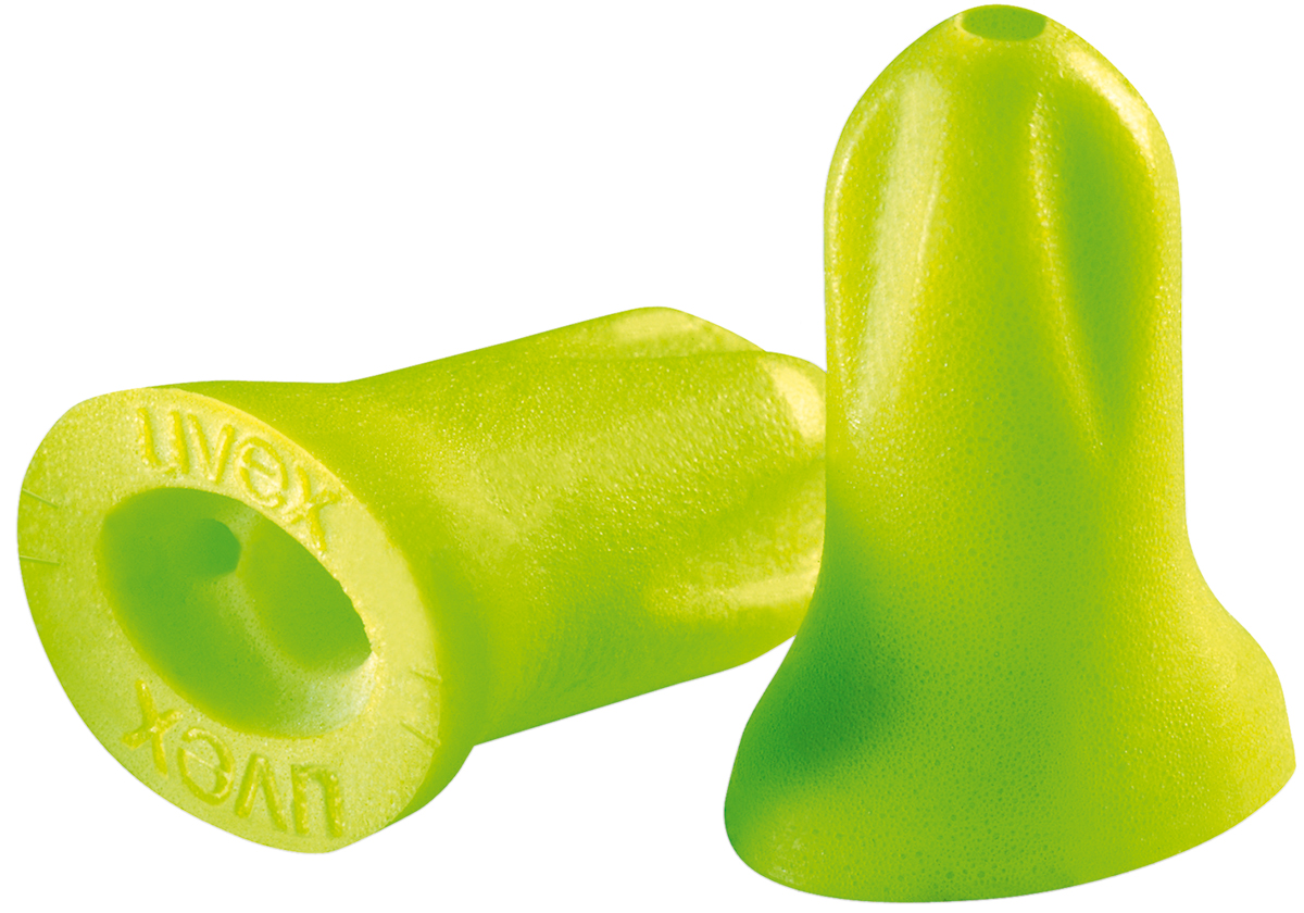 uvex uvex hi-com Series Green Disposable Uncorded Ear Plugs, 26dB Rated, 200 Pairs
