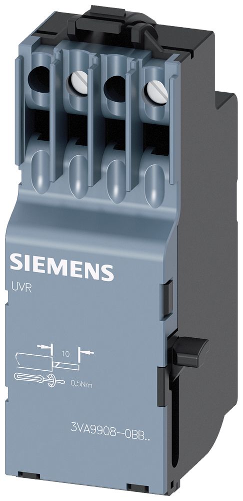 Siemens SENTRON Undervoltage Release for use with 3VA1 and 3VA20 up to 3VA25