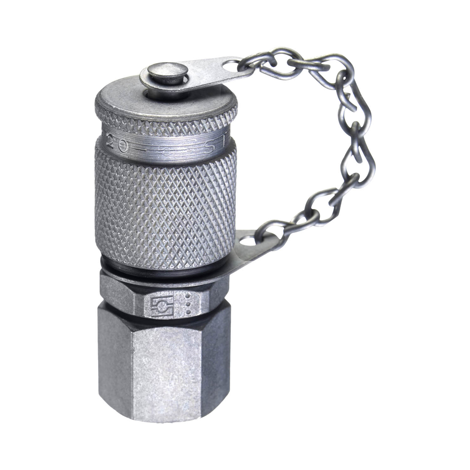 Stauff Hydraulic Test Point M16 x 1.5 Male, SMK-20-08S-B-K-W3