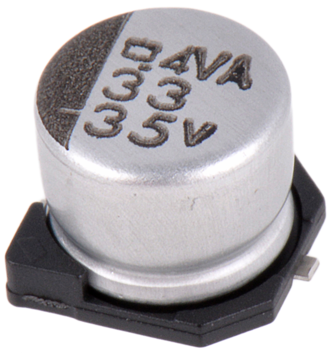 CHEMI-CON 33μF Aluminium Electrolytic Capacitor 35V dc, Surface Mount - EMVA350ARA330MF55G