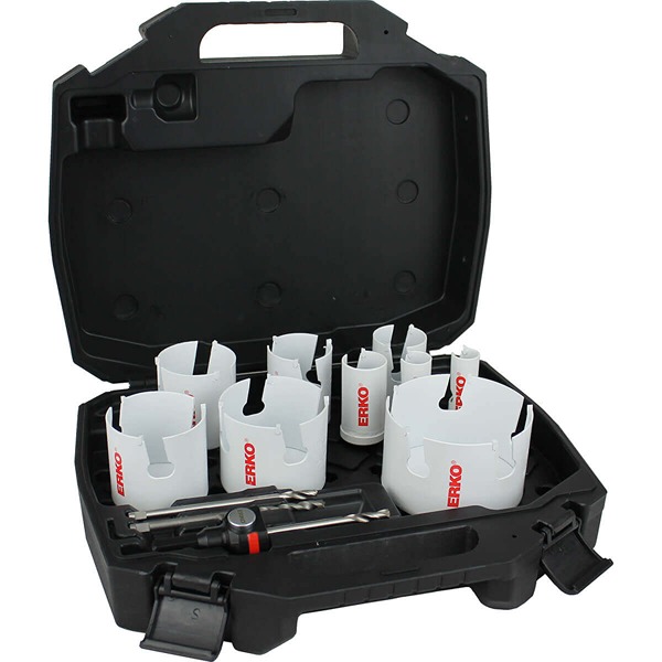 ERKO Carbide 22 → 102mm Hole Saw Set
