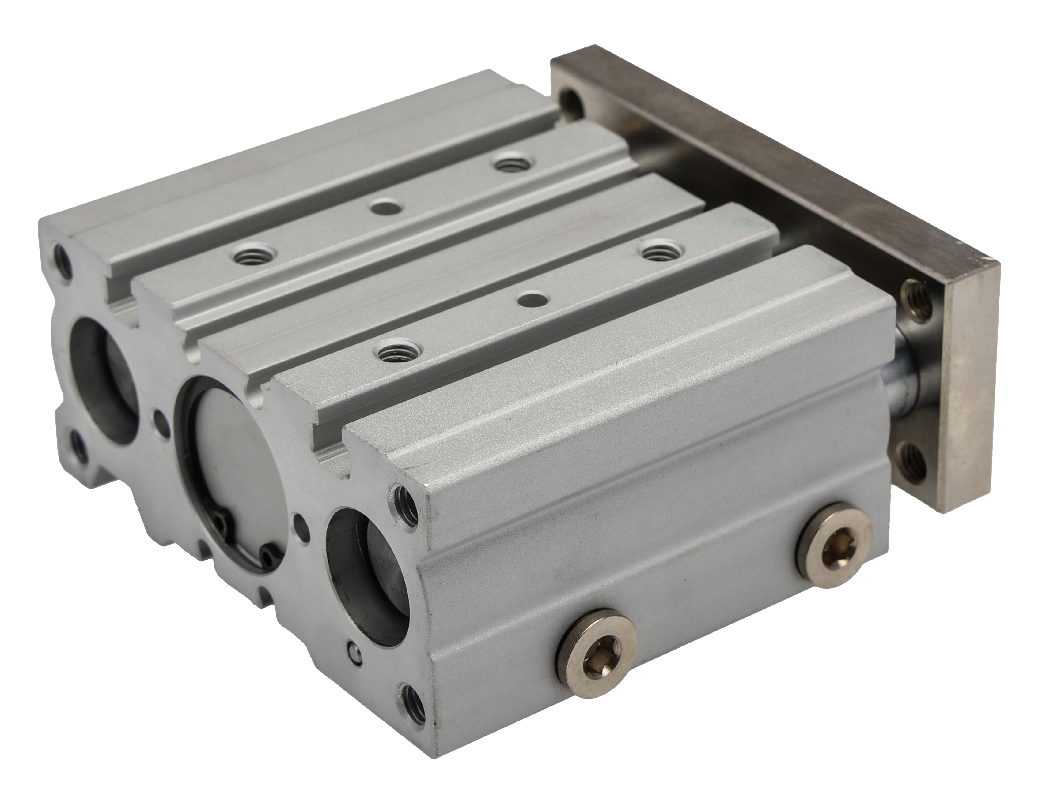 RS PRO Pneumatic Guided Cylinder - 32mm Bore, 40mm Stroke, Double Acting