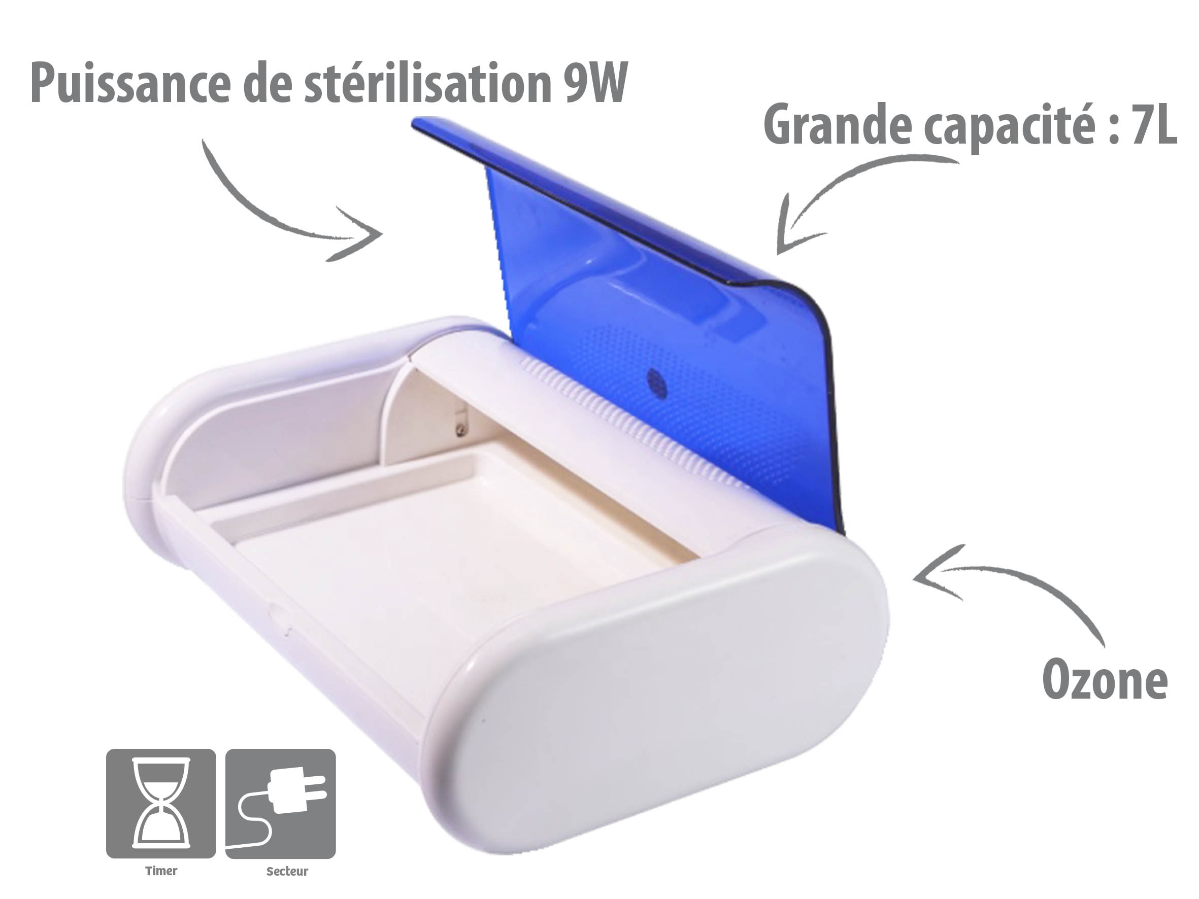 Orium 9 W 254 nm UV Desinfection Box No, length 398 mm, 230 V
