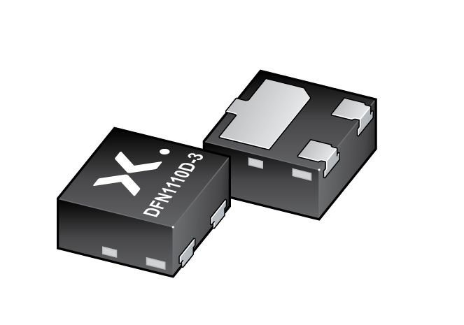 Nexperia BC807-25QB-QZ PNP Transistor, -500 mA, -45 V DFN1110D-3