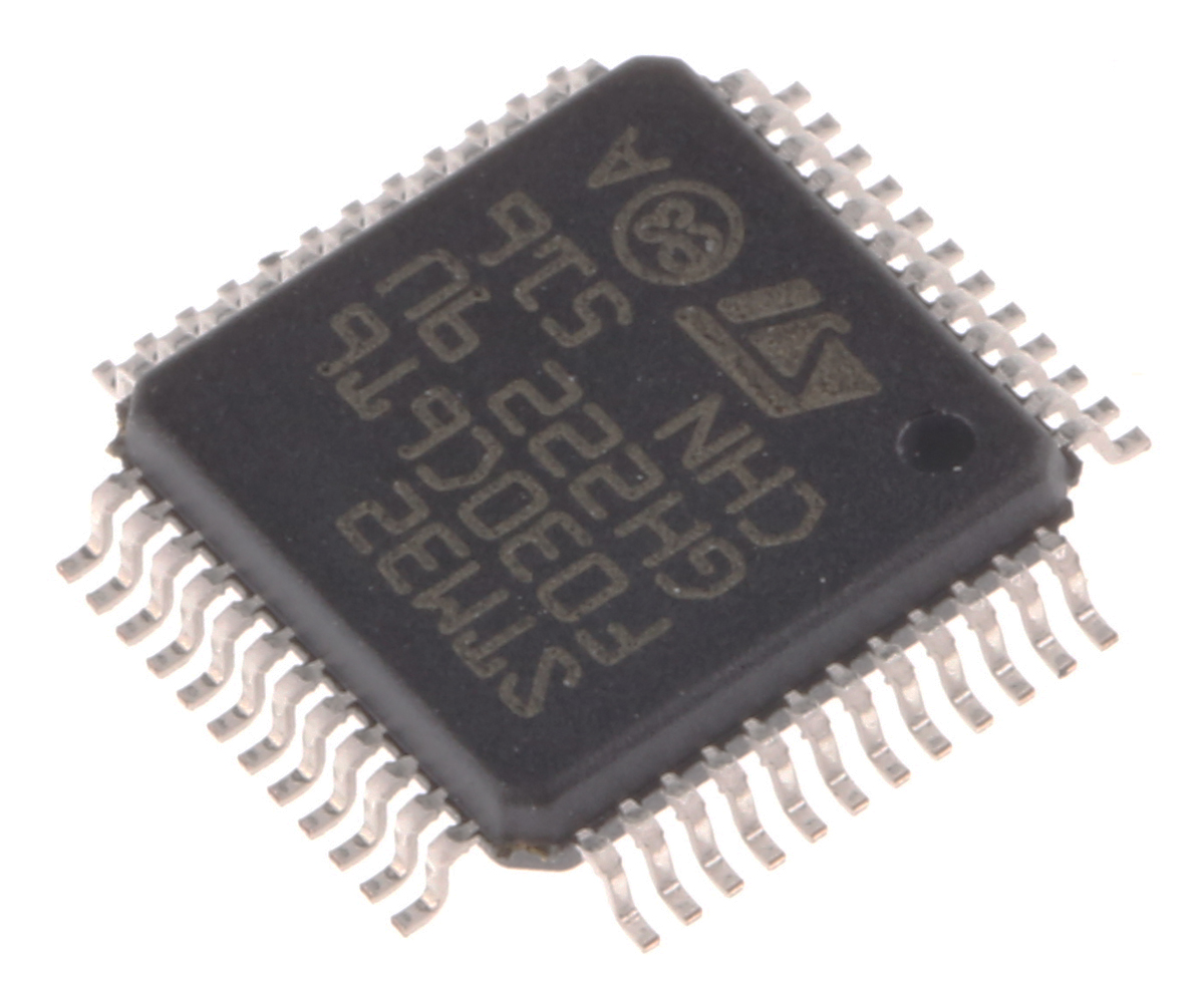STMicroelectronics STM32F030C6T6, 32 bit ARM Cortex M0, STM32F030C6 Microcontroller, 48 MHz, 32kB FLASH, 48-Pin LQFP