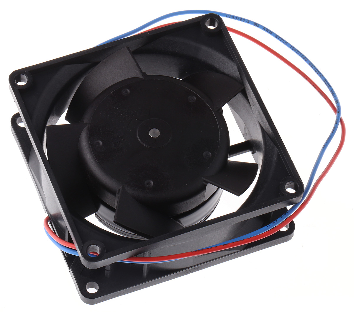 ebm-papst 8300 Series Axial Fan, 48 V dc, DC Operation, 80m³/h, 5.8W, 120mA Max, 80 x 80 x 32mm