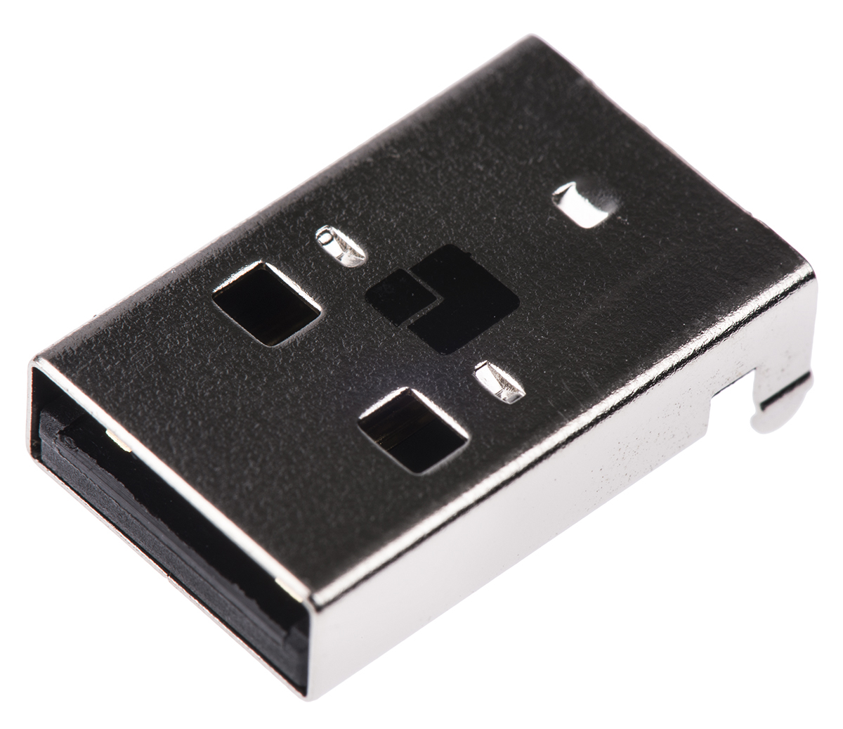 Lumberg Right Angle, Through Hole, Plug Type A 2.0 USB Connector