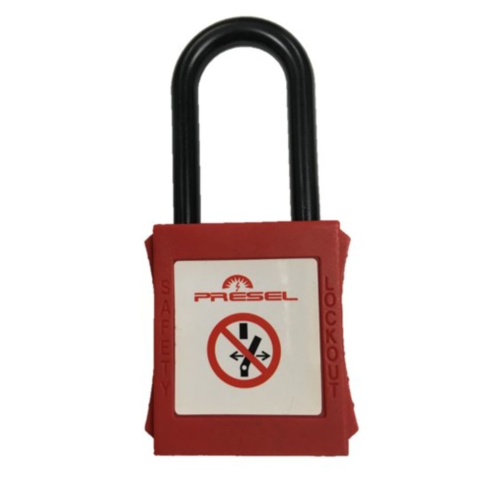 Catu Padlock Nylon Safety Padlock, Keyed Alike, 6mm Shackle