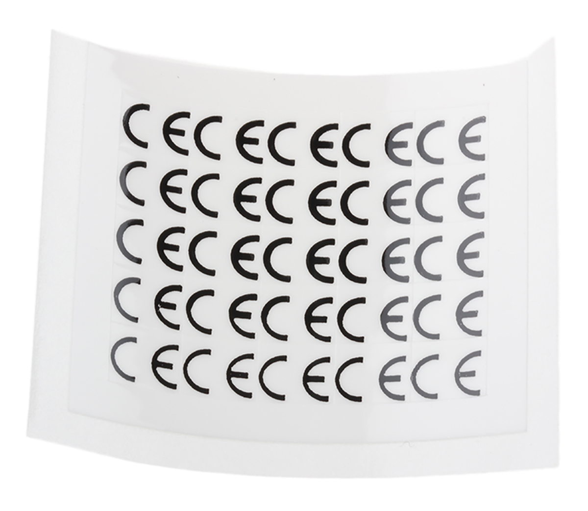 RS PRO Adhesive Pre-Printed Adhesive Label-CE-. Quantity: 500