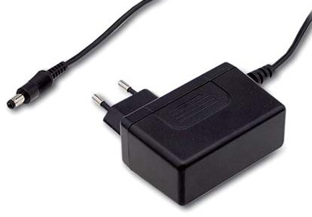 MEAN WELL 40W Plug-In AC/DC Adapter 24V dc Output, 1.67A Output