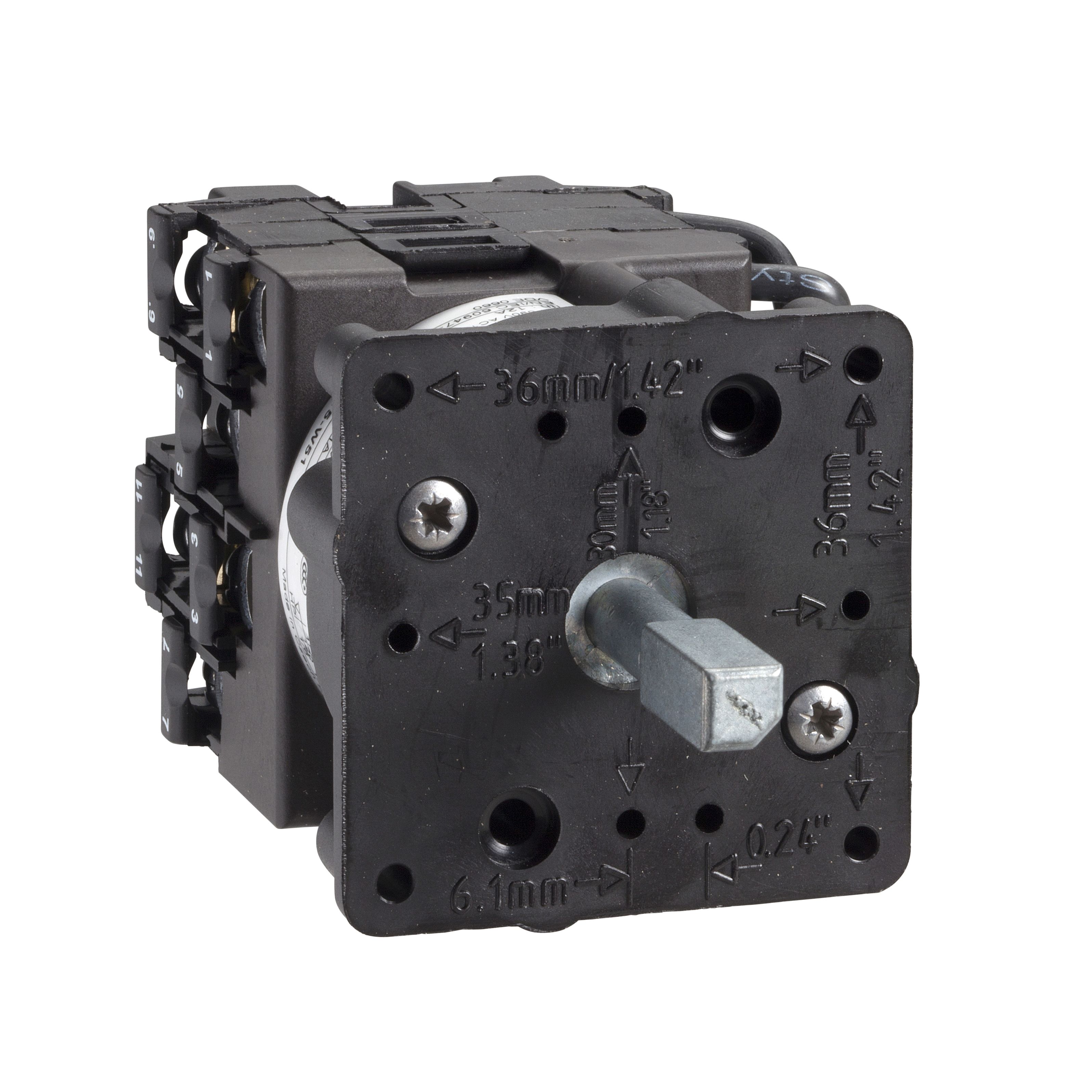 Schneider Electric Rotary Switch for BCD encoded output switch