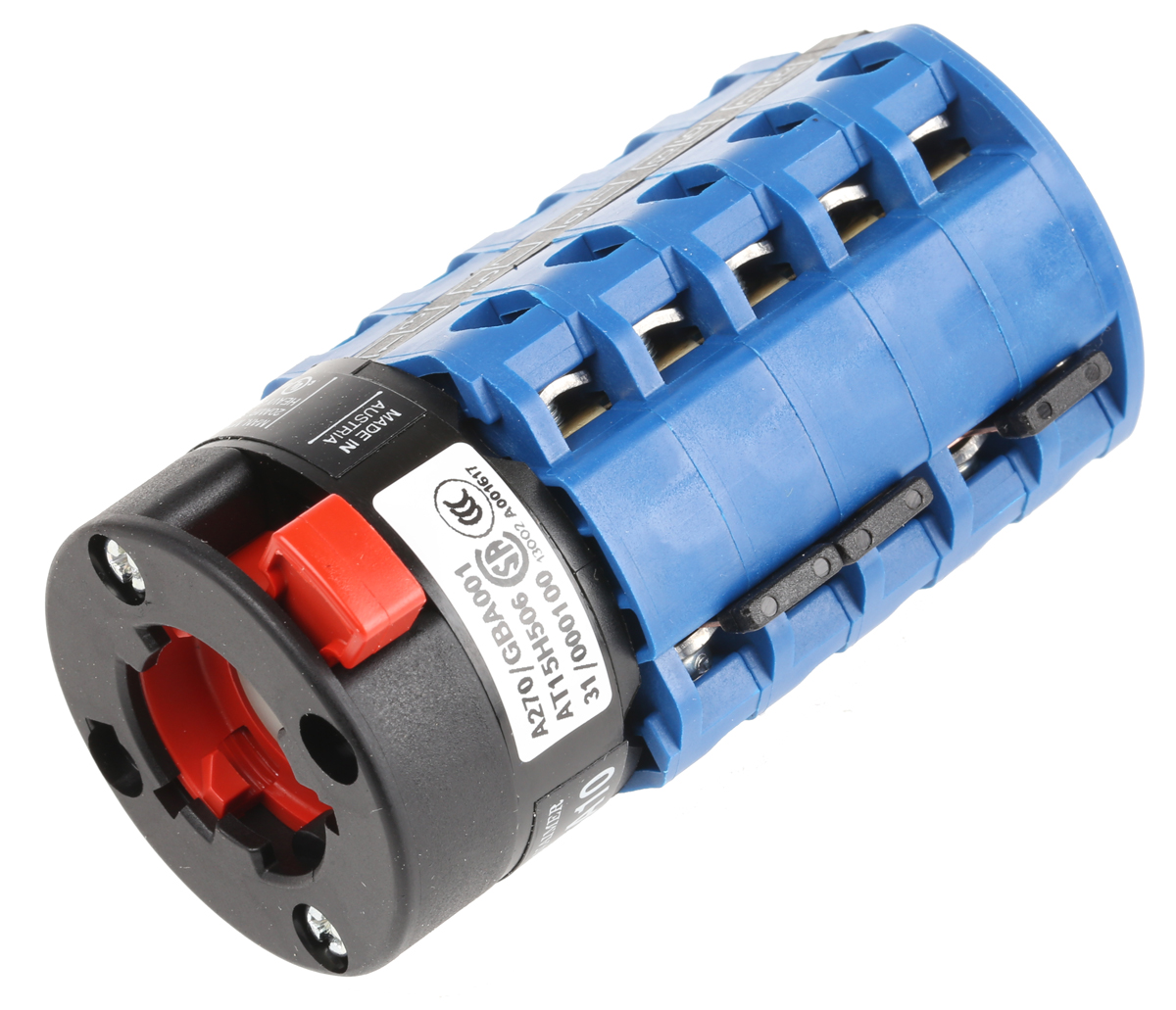 Kraus & Naimer, 3P 3 Position 60° Multi Step Cam Switch, 20A