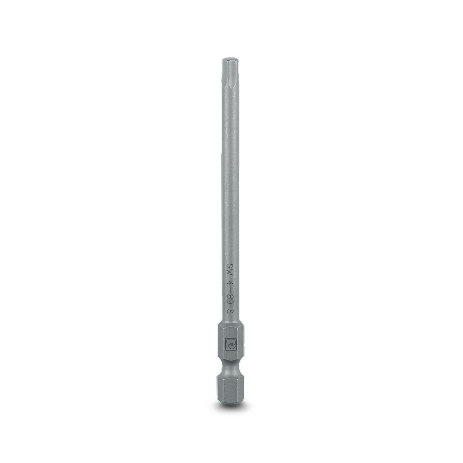 Phoenix Contact Hexagon Hexagon Bit, 4 x 89 mm Tip, 1/4 in Drive, Hexagon Drive, 89 mm Overall