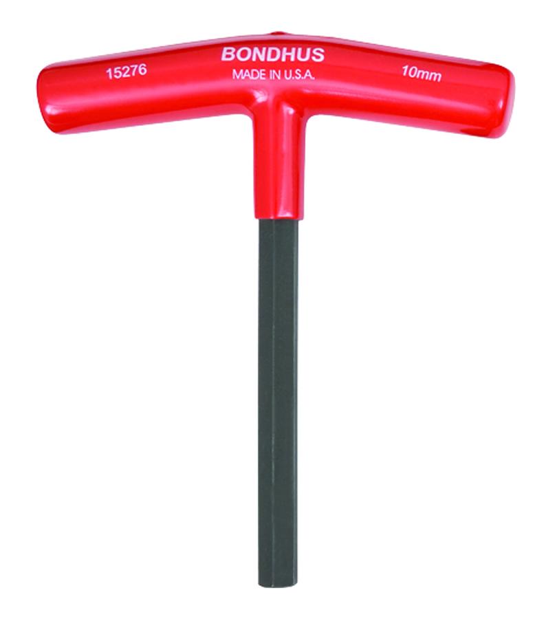 Bondhus T Shape Metric Hex Key, 10mm