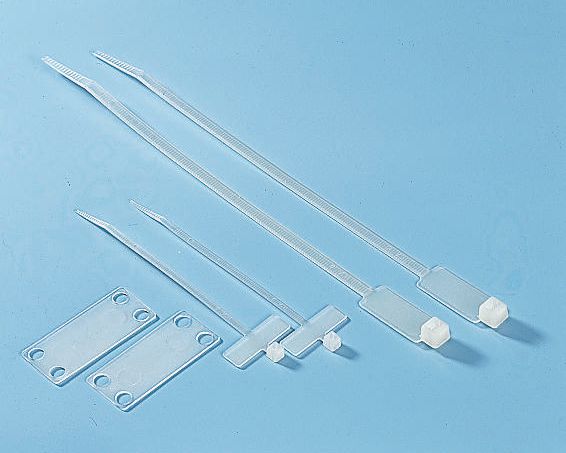 HellermannTyton Cable Tie, Inside Serrated, 205mm x 46 mm, Natural Polyamide 6.6 (PA66), Pk-50