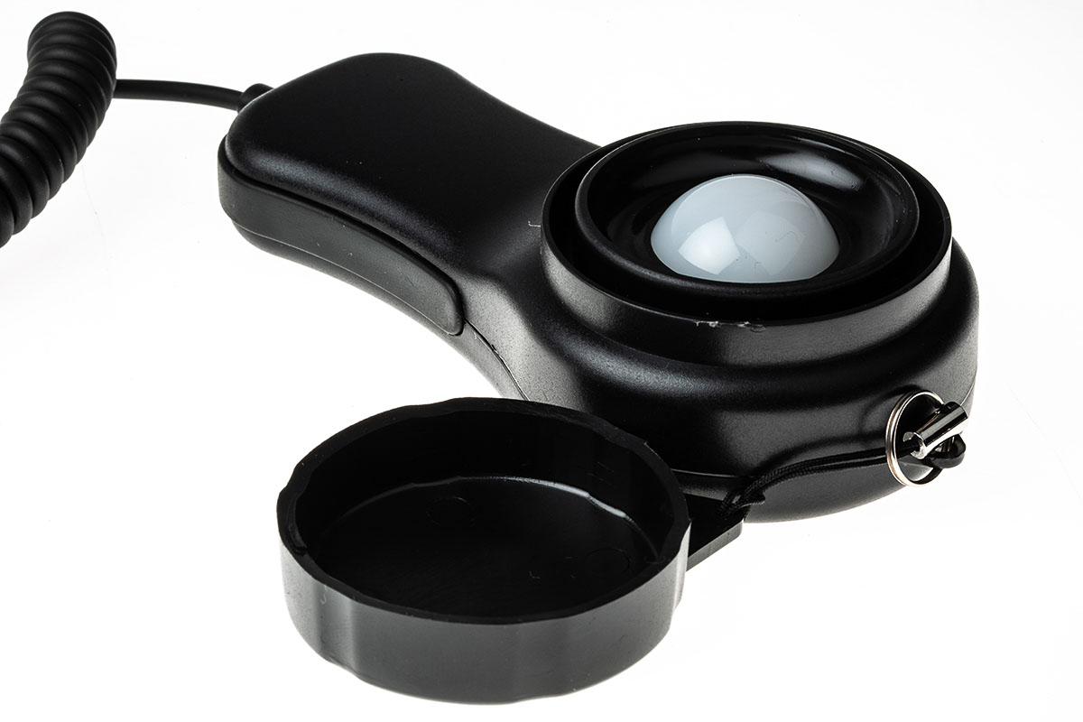 RS PRO RS-3809 Light Meter, 40lx to 400000lx, ±3 %