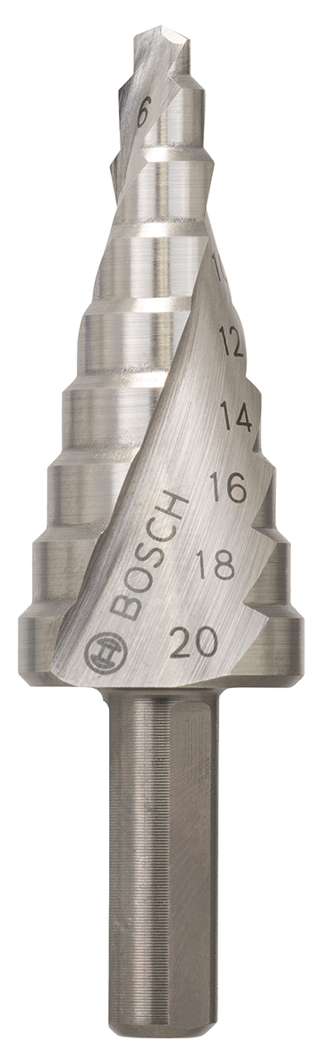 Bosch HSS Step Drill Bit 4mm x 20mm