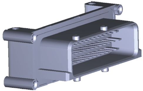TE Connectivity, Timer Automotive Connector Through Hole 42 Way, Solder Termination 1-1718093-1
