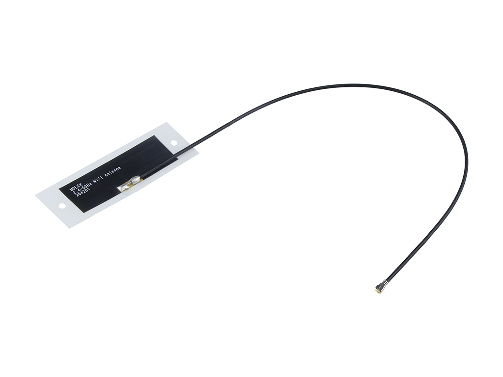 Molex 204281-1200 Patch WiFi Antenna with MHF4 Connector, WiFi