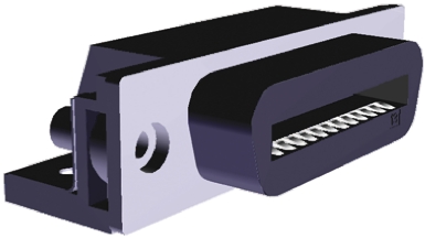 TE Connectivity 24-Way IDC Connector Socket for  Through Hole Mount