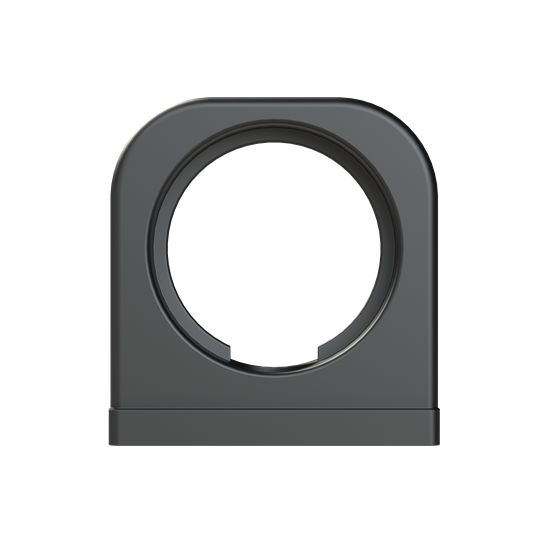One Piece Conduit Support System, Conduit Fitting, 29mm Nominal Size, Polyamide 6, Black