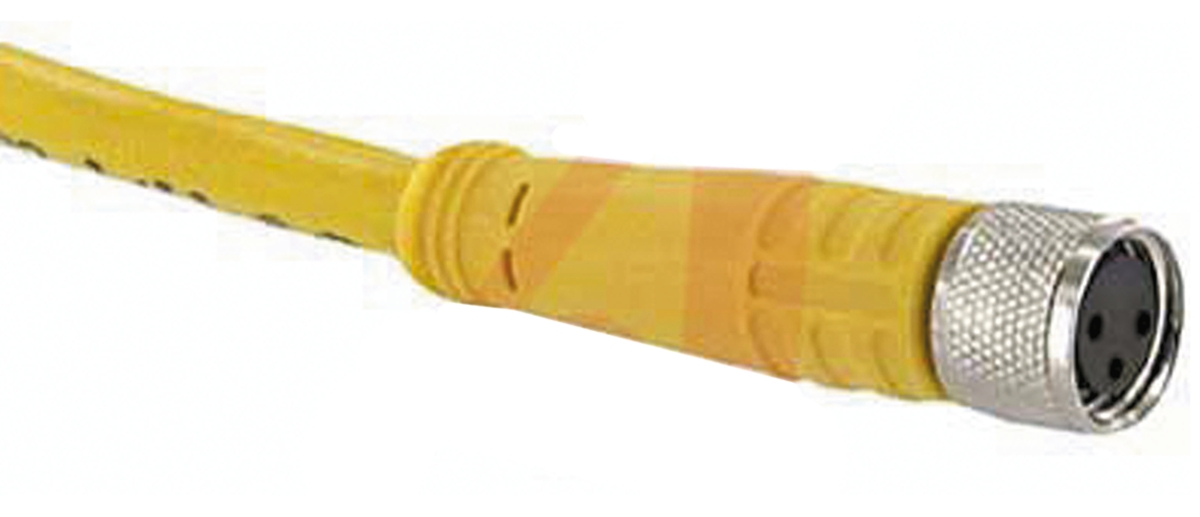 Turck Female 3 way M8 to M8 Sensor Actuator Cable, 1 m