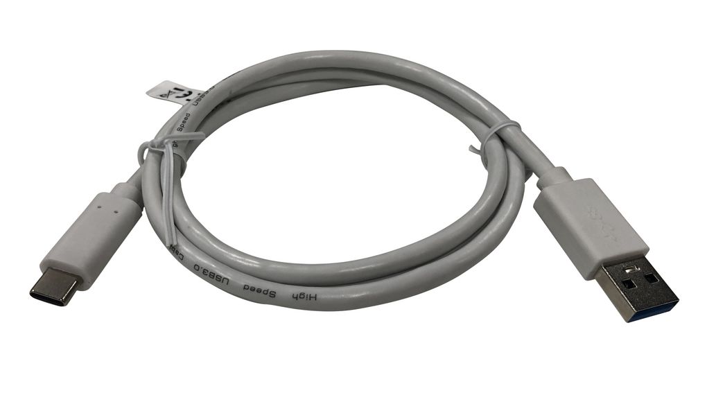 RND USB 3.1, Male USB C to Male USB A, 1m