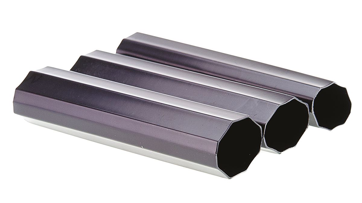 Alpha Wire Adhesive Lined Halogen Free Heat Shrink Tubing, Black 31.7mm Sleeve Dia. x 152mm Length 5.6:1 Ratio, FIT