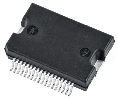 STMicroelectronics ISO808QTR-1 8High Side, High Side Power Control Switch 36-Pin, TFQFPN32