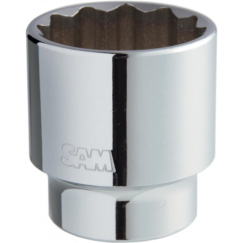 SAM 3/4 in Drive 1 3/8in Bi-Hexagon, 12 point, 48mm, 65 mm Overall Length