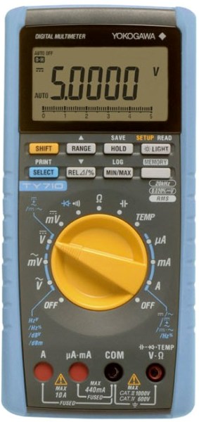 Yokogawa TY530/TE/NB2 Digital, LCD Digital Multimeter, True RMS, 10A ac Max, 10A dc Max, 1000V ac Max