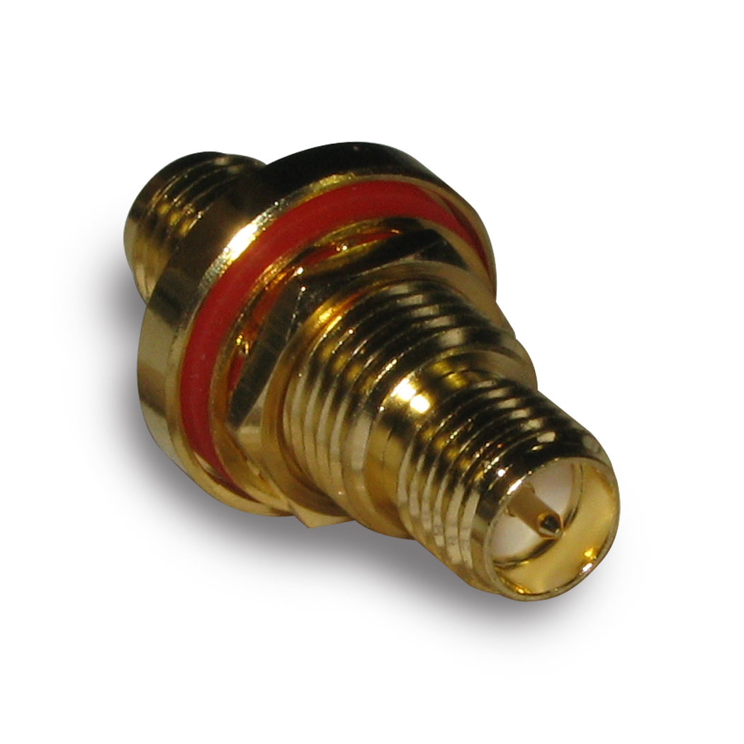 Amphenol RF Straight SMA Connector SMA Jack to SMA Plug 18GHz