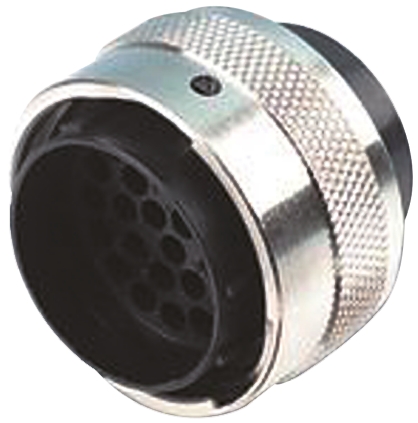 ITT Cannon Circular Connector, 28 Contacts, Cable, Standard Connector, Plug, Male, IP65, Trident Ringlock Series