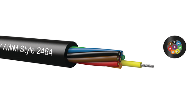 Kabeltronik UL LIYY Series Multicore Industrial Cable, 4 Cores, 0.56 mm², 20 AWG, 100m, Unshielded Shield, Multicore