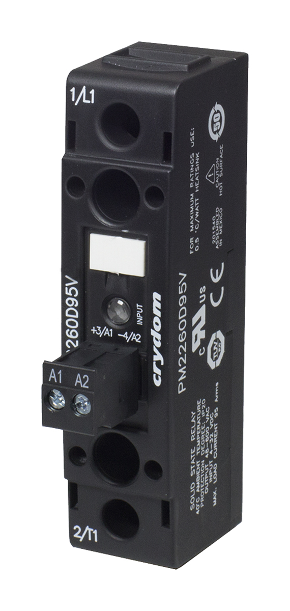Sensata Crydom Solid State Relay, 25 A Load, Panel Mount, 600 V rms Load, 32 V dc Control
