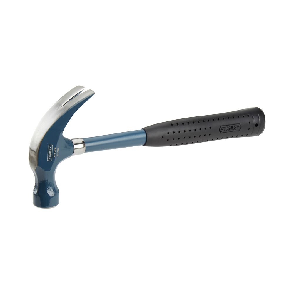 Stanley Steel Claw Hammer with Rubber Handle, 700g