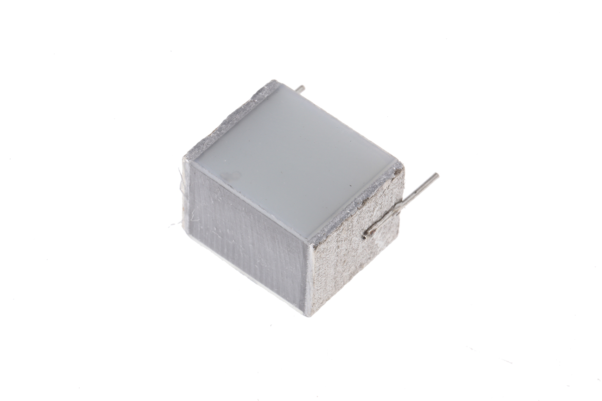 EPCOS B32562 Polyester Film Capacitor, 200 V ac, 400 V dc, ±10%, 1μF, Through Hole