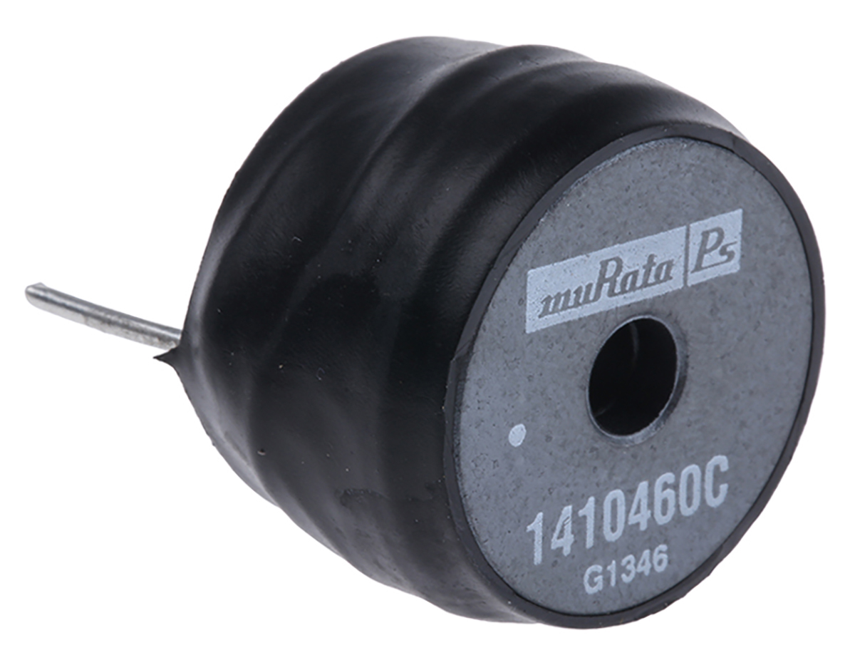 Murata 100 μH ±10% Bobbin Inductor, Max SRF:3.9MHz, Q:37, 6A Idc, 33mΩ Rdc, 1400
