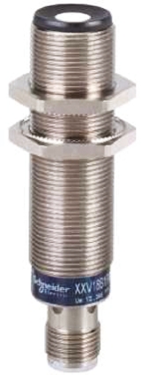 Telemecanique Sensors Ultrasonic Threaded Barrel Proximity Sensor, M18, 50 mm Detection, NPN NO, 12 → 24 V dc